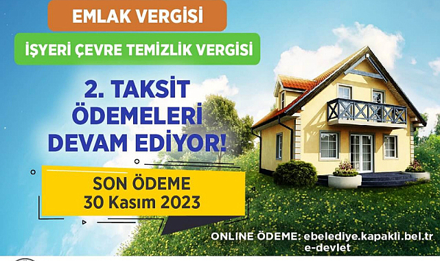 2.Taksit Ödemeleri Devam Ediyor