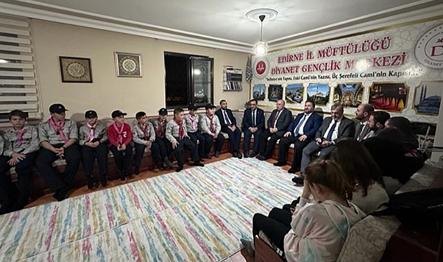 İzciler ile Kudüs Gecesi'nde Bir Araya Geldiler