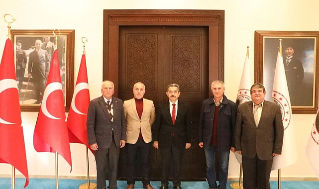 Kepirtepeliler Eğitim Vakfından Vali Ekici'ye Ziyaret