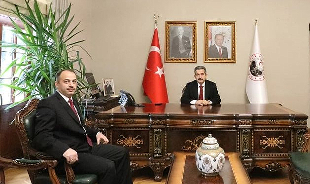 SGK Kırklareli İl Müdürlüğüne Atanan Genel’den Vali Ekici’ye Ziyaret