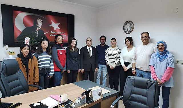 Şiddet Önleme ve İzleme Merkezi Müdürlüğüne veda ziyareti