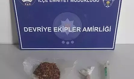 Edirne’de üzerinde uyuşturucuyla yakalanan şüpheliye gözaltı