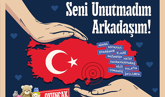 Lüleburgaz Deprem Bölgesindeki Çocukları Unutmuyor