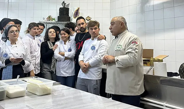 ‘5 Kıta Bir Lezzet’ Katmerci Zekeriya Usta, Şarköy MYO’daydı