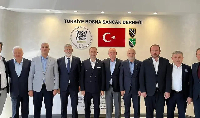 Derya Bulut, Türkiye Bosna Sancak Derneği'nde Ağırlandı