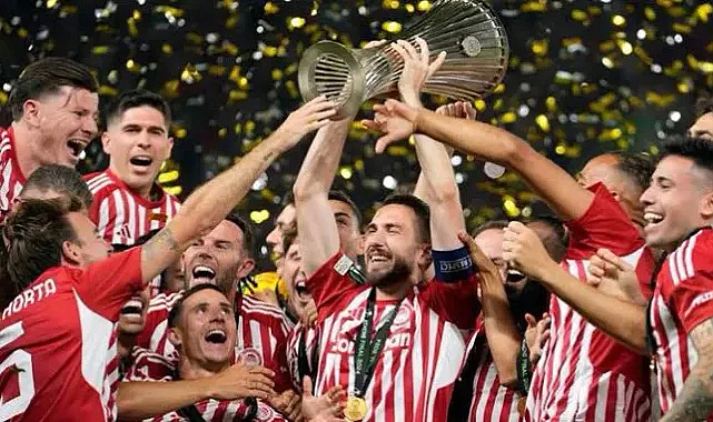 Fenerbahçe’yi Eleyen Olympiakos Konferans Ligi Şampiyonu Oldu