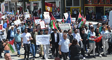 Kırklareli’nde Filistin’e Destek Yürüyüşü!