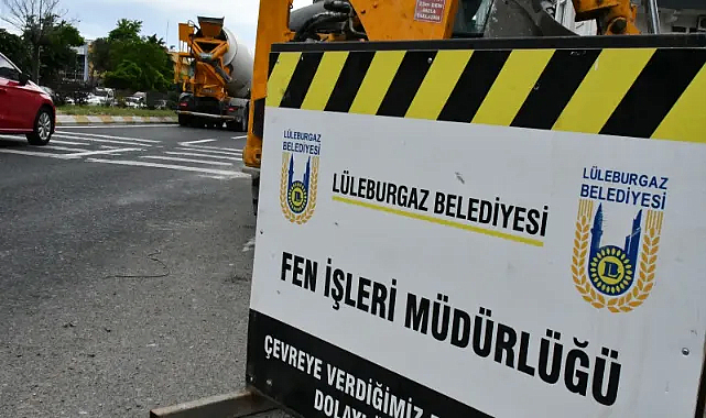 Lüleburgaz'da Fen İşleri Müdürlüğü'nden Yoğun Çalışma