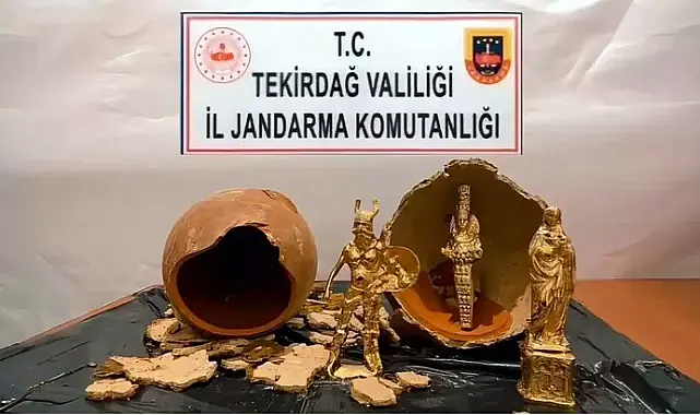 Tekirdağ'da tarihi eser dolandırıcılığı operasyonu: 2 gözaltı