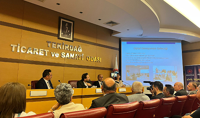 Üniversitemiz İş Birliğinde Tekirdağ'da Sivil Toplum ile Medya Buluştu