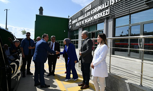 Vali Soytürk Zihinsel Engelliler Korumalı İşyeri Atölye ve Yaşam Merkezi'ni Ziyaret Etti