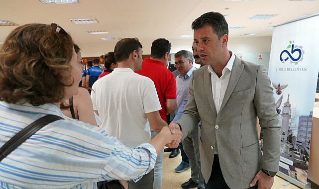 Belediye Personeli ile Bayramlaşma Töreni Gerçekleştirildi
