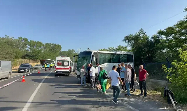 Çorlu'da 2 kişinin öldüğü kazada minibüs sürücüsü tutuklandı