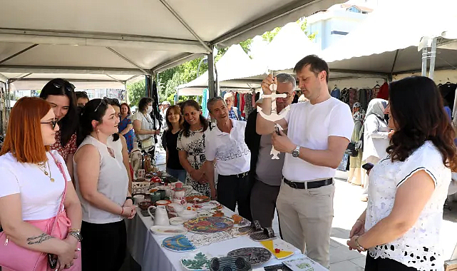 El Emeği Göz Nuru: 320 Kursiyerin Ürünleri Çerkezköy'de Sergilendi