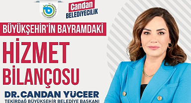 İŞTE BÜYÜKŞEHİR'İN BAYRAMDAKİ HİZMET BİLANÇOSU