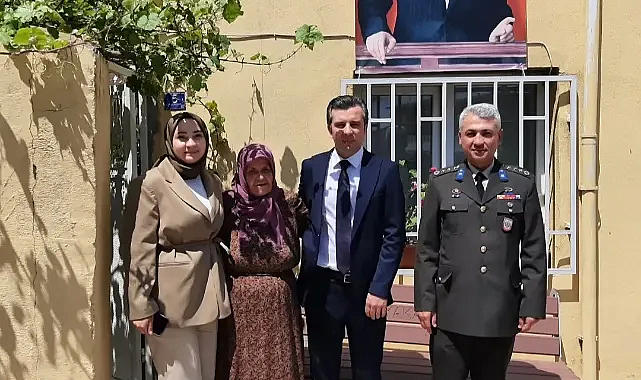 Kaymakam Çanakçıoğlu Şehit Ailelerine Bayram Ziyaretinde Bulundu
