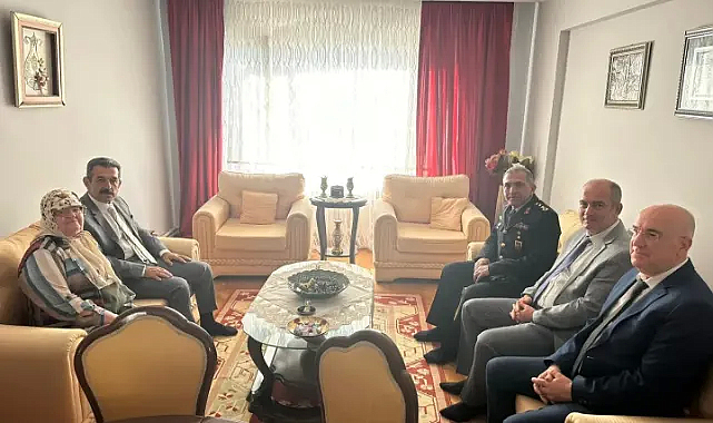 Kırklareli Valisi Birol Ekici’den Şehit Ailesine Bayram Ziyareti