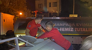 Süleymanpaşa Belediyesinden Çanakkale yangınlarına müdahalede büyük destek