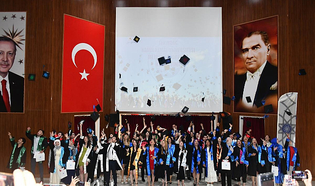 Tekirdağ Namık Kemal Üniversitesi 2023-2024 Akademik Yılı Mezuniyet Töreni Gerçekleşti