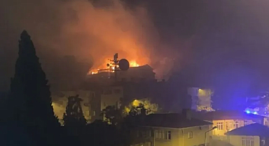 Vize'de Çatı Yangını Korkuttu! Hızlı Müdahale Felaketi Önledi