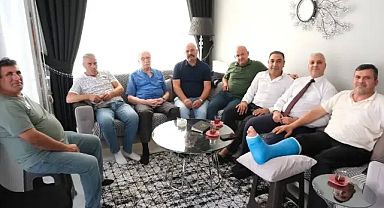 Yamaner’den Ediş’e Geçmiş Olsun Ziyareti