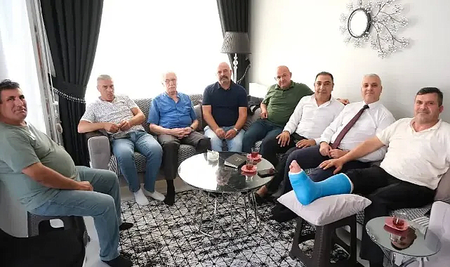 Yamaner’den Ediş’e Geçmiş Olsun Ziyareti