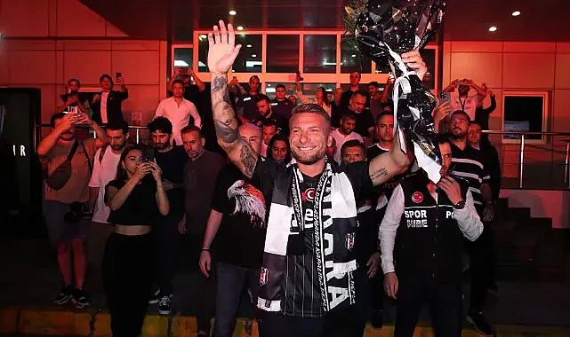 Ciro Immobile İstanbul'da: Beşiktaş Taraftarları Coşkulu Karşıladı