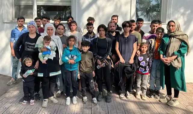 Edirne'de 32 kaçak göçmen yakalandı