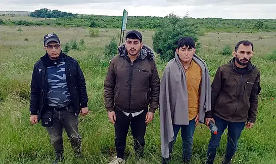Edirne'de 4 kaçak göçmen yakalandı