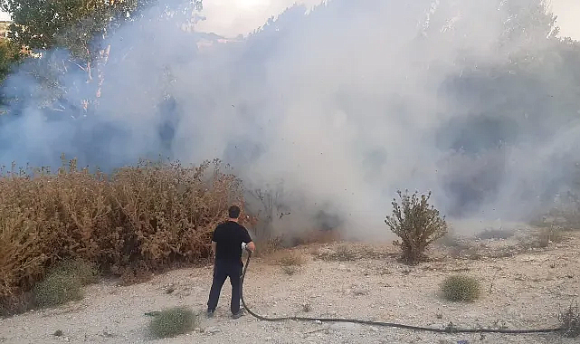 Gazetecinin Dikkati Poyralı'da Yangın Faciasını Önledi
