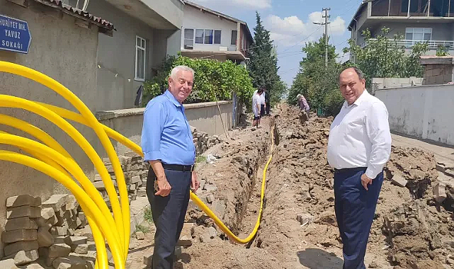 Havsa'da Doğalgaz Çalışmaları Tüm Hızıyla Devam Ediyor