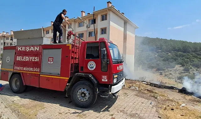 İTFAİYE MÜDÜRLÜĞÜ, 2024 YILININ İLK 6 AYINDA 834 ACİL OLAYA MÜDAHALE ETTİ