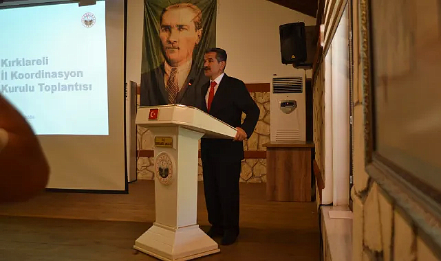 Kırklareli'de 2024 Yılı Kamu Yatırımları Değerlendirildi