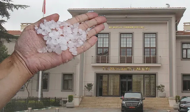 Kırklareli'de Şiddetli Yağışlar ve Dolu Tehlikesi! Valilikten Uyarı Geldi
