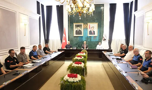 Kırklareli’nde 2024 Yılı Yangılarla Mücadele Toplantısı Yapıldı