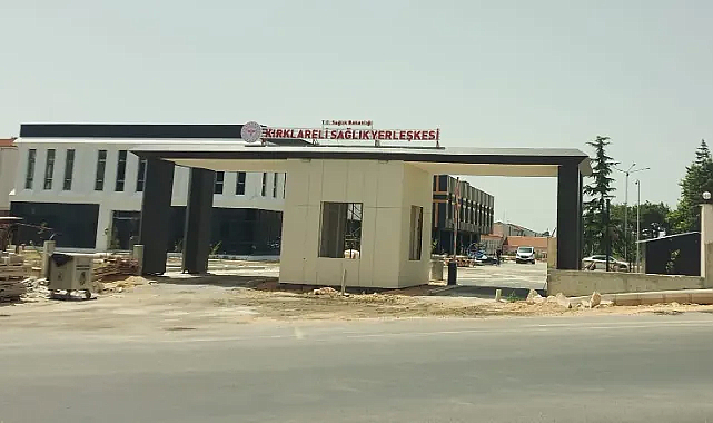Kırklareli'ne Yeni Sağlık Yerleşkesi Yolda