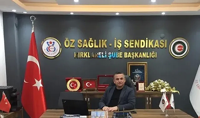 Kırklareli Şube Başkanı İbrahim Arı: “211 Bin 657 Sağlık ve Sosyal Hizmet İşçisi Yeniden Öz Sağlık-İş Dedi”