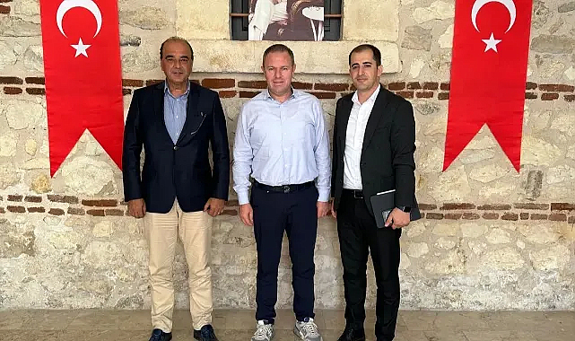 Kırklareli TSO Başkanı Ilık, Müdür Barış Yaman’ı Ağırladı