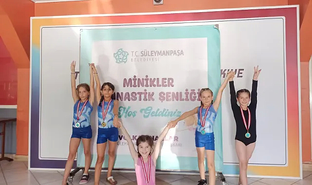 Süleymanpaşa Minikler Jimnastik Şenliği Ödül Töreni İle Sona Erdi