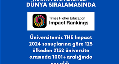 TRAKYA ÜNİVERSİTESİ YENİDEN DÜNYA SIRALAMASINDA