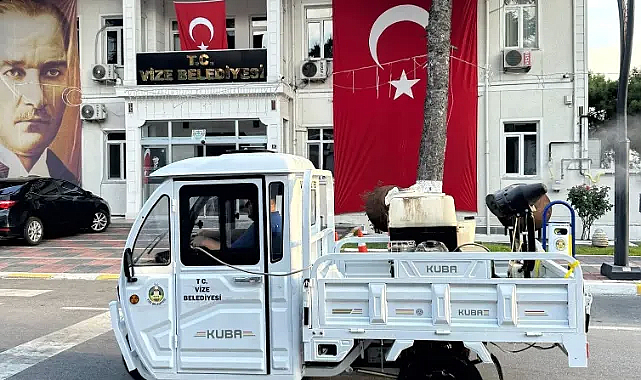 Vize Belediyesi Haşereyle Mücadelede Kararlı