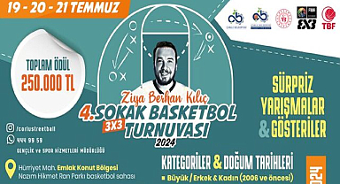 ZBK Sokak Basketbol Turnuvası FIBA 3x3 İmzasıyla Gerçekleştirilecek