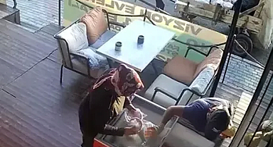 At arabasıyla gelip lokantadaki etleri çaldılar