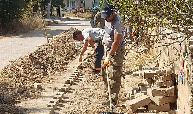 Babaeski'de Su Hattı Değişimi Tamamlanan Sokaklarda Yol Tamiratı Devam Ediyor