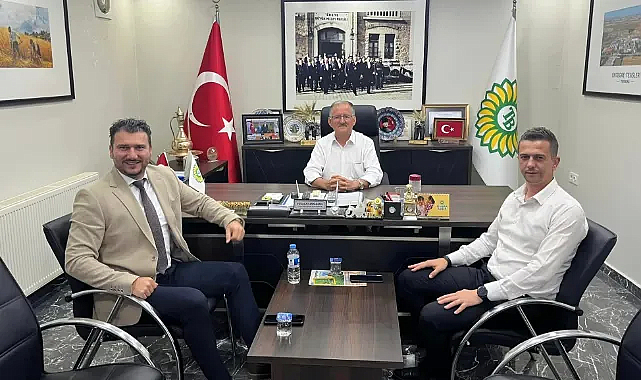 Başkan Yayla'dan Trakya Birlik Başkanı Kahraman'a Teşekkür Ziyareti