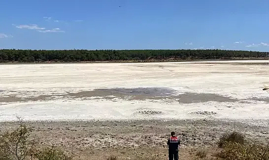 Edirne’de kuruyan göl ve göletler kontrol edildi