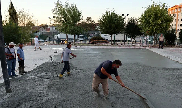 İSTASYON PARKI REVİZE EDİLİYOR
