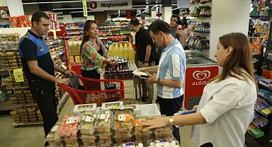 Kapaklı Belediyesi Zabıta Müdürlüğü Zincir Marketleri Denetledi