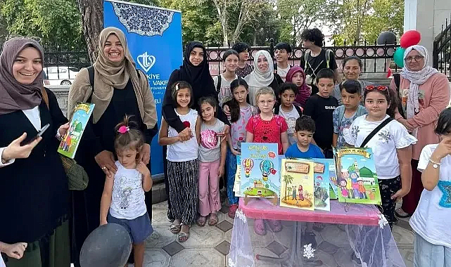 Kırklareli Ahmet Cevdet Paşa Camii'nde Çocuk Kitapları Şenliği Düzenlendi