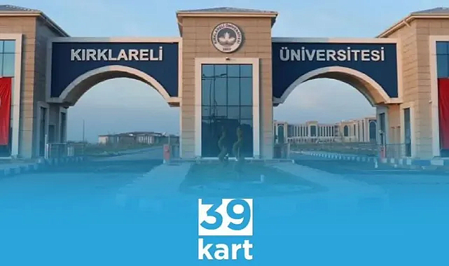 Kırklareli'nde Öğrenci 39Kart Başvuruları Başladı